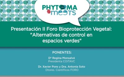 II Foro de BioProtección Vegetal