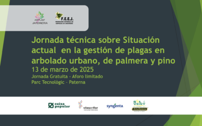 Jornada técnica sobre Situación actual  en la gestión de plagas en arbolado urbano, de palmera y pino – 13 de marzo de 2025