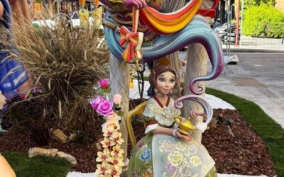 Sol i Vent se encargó de vestir de verde la Falla Gran Vía – Ángel Guimerá “El Bunyol”