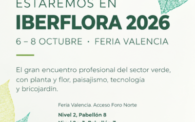 Solivent Paisatges estará en Iberflora 2026